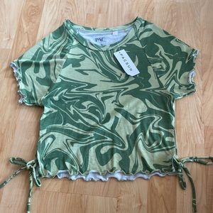NWT Pacsun Crop Tee